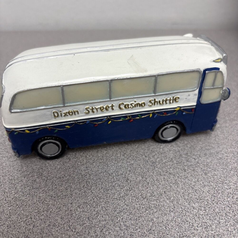 St. Nicholas Square Dixon Street Casino Shuttle, 5” X 2”, EUC